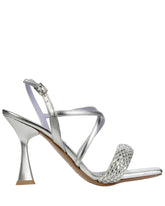 Bianca Buccheri Elisabetta Silver Sandals